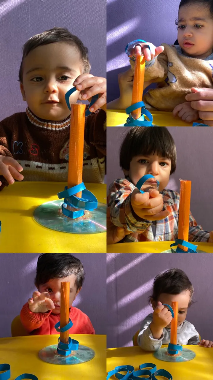 در کودکستان...